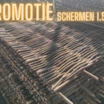 vlechtscherm 1.50m